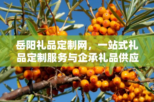 岳阳礼品定制网，一站式礼品定制服务与企承礼品供应链的完美结合